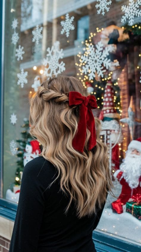 Classic Velvet Bow Waves