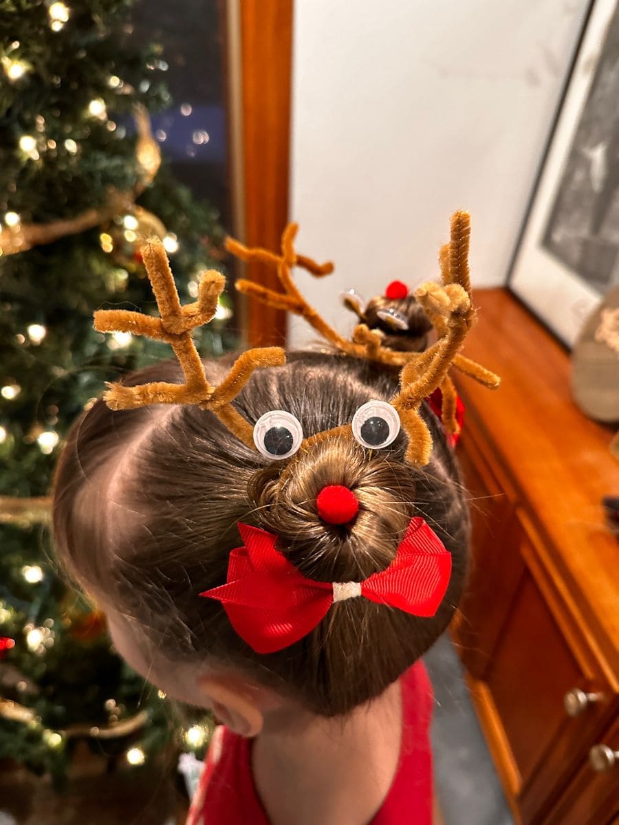 Rudolph the Red-Nosed Bun