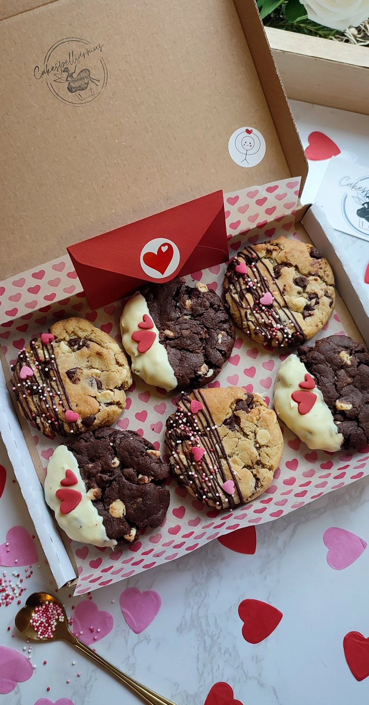 Valentine Cookie Gift Box