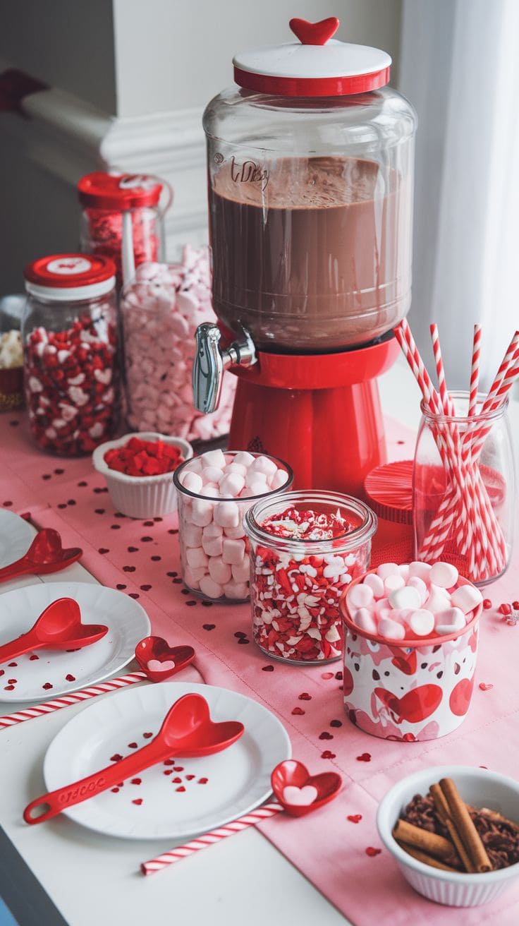 Valentine Hot Cocoa Bar