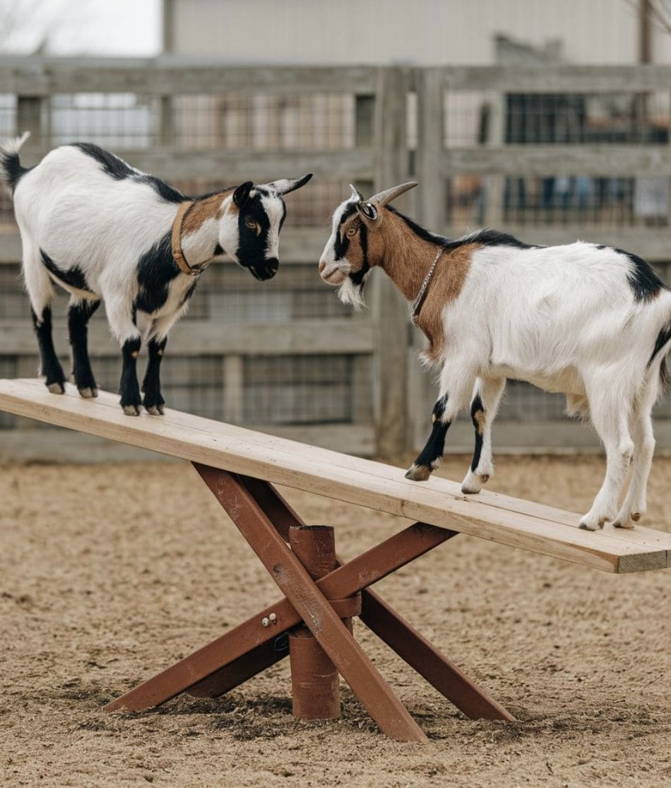 Classic Goat Teeter-Totter