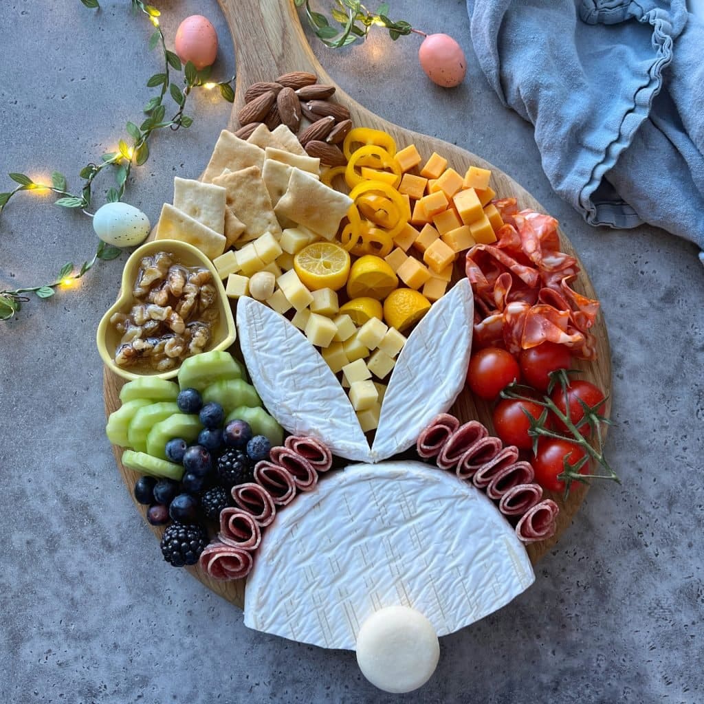 Bunny Brie Ear Easter Grazing Board