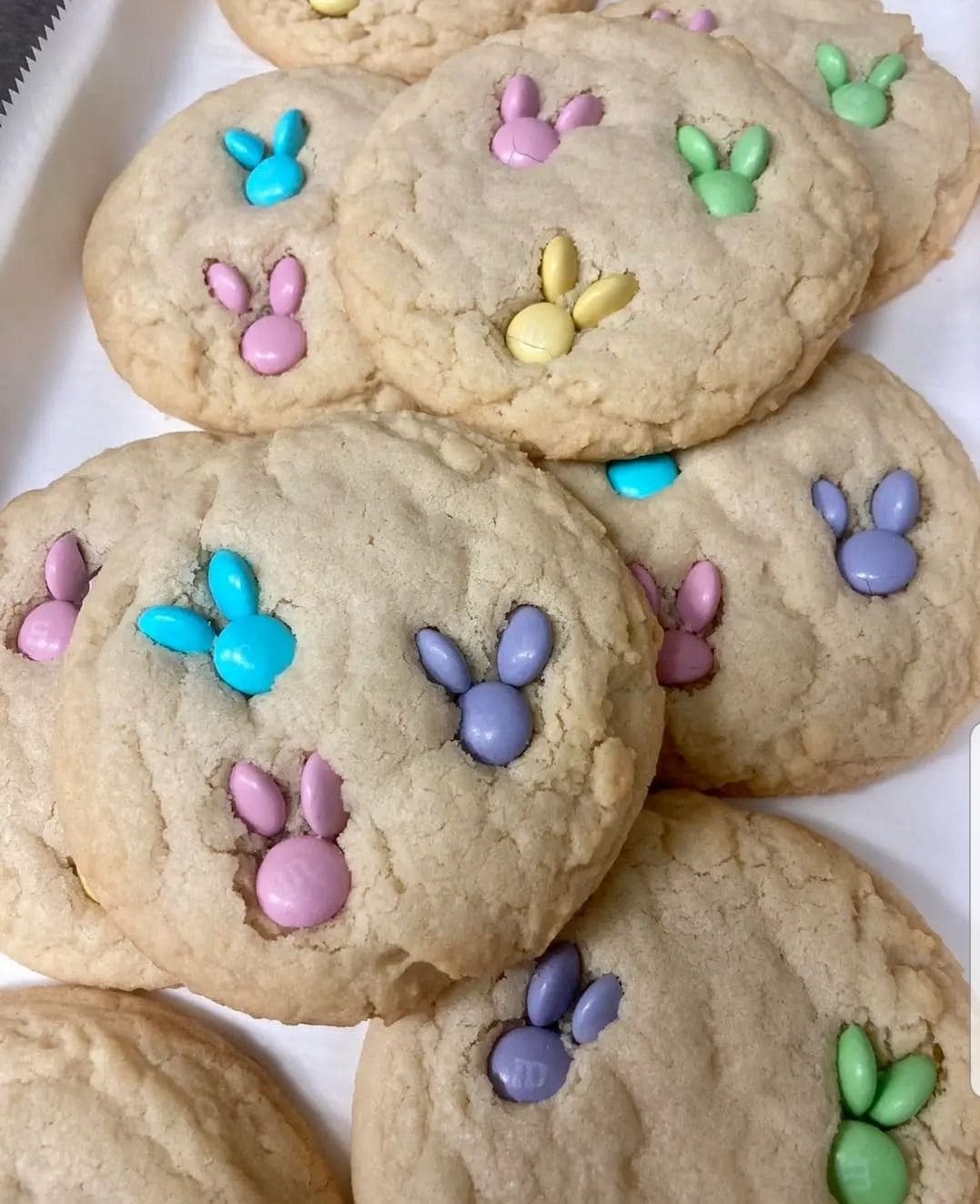 Bunny Button Easter Sugar Cookies